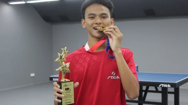 Naufal Junindra: Atlet Tenis Meja Berprestasi yang Menginspirasi